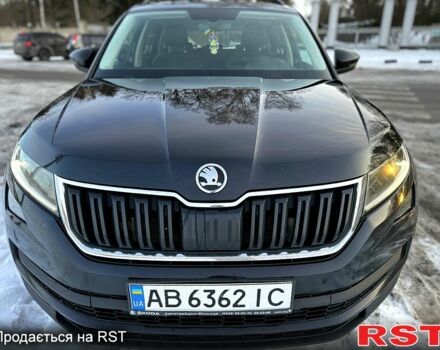 Черный Шкода Kodiaq, объемом двигателя 2 л и пробегом 94 тыс. км за 35000 $, фото 4 на Automoto.ua