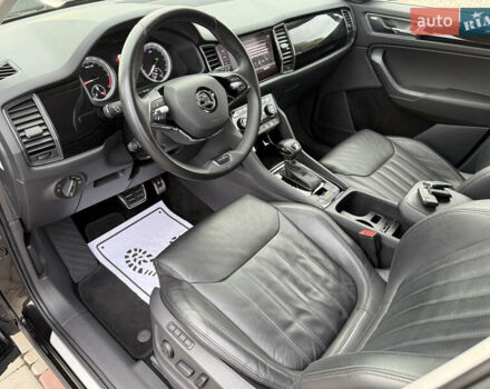 Черный Шкода Kodiaq, объемом двигателя 2 л и пробегом 221 тыс. км за 32000 $, фото 19 на Automoto.ua