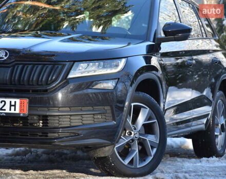 Чорний Шкода Kodiaq, об'ємом двигуна 2 л та пробігом 160 тис. км за 31999 $, фото 8 на Automoto.ua