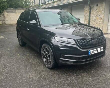 Черный Шкода Kodiaq, объемом двигателя 1.97 л и пробегом 145 тыс. км за 37000 $, фото 2 на Automoto.ua