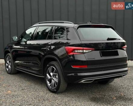 Черный Шкода Kodiaq, объемом двигателя 2 л и пробегом 163 тыс. км за 37900 $, фото 7 на Automoto.ua