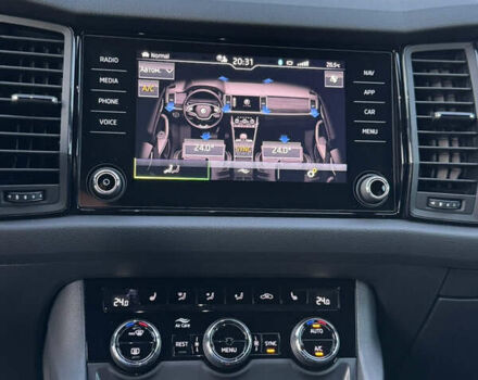 Черный Шкода Kodiaq, объемом двигателя 1.98 л и пробегом 55 тыс. км за 32999 $, фото 25 на Automoto.ua