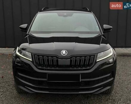 Черный Шкода Kodiaq, объемом двигателя 2 л и пробегом 163 тыс. км за 37900 $, фото 1 на Automoto.ua