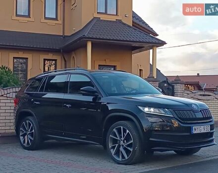 Черный Шкода Kodiaq, объемом двигателя 2 л и пробегом 137 тыс. км за 36950 $, фото 10 на Automoto.ua