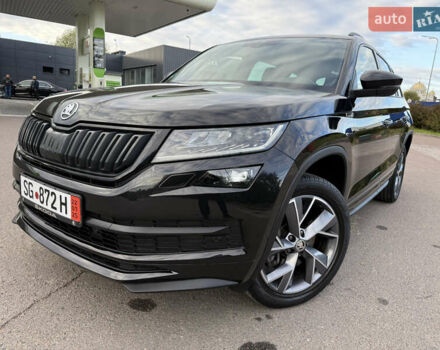 Черный Шкода Kodiaq, объемом двигателя 2 л и пробегом 160 тыс. км за 33499 $, фото 17 на Automoto.ua