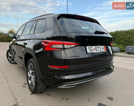 Черный Шкода Kodiaq, объемом двигателя 2 л и пробегом 160 тыс. км за 33499 $, фото 25 на Automoto.ua