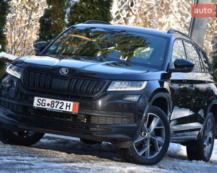 Чорний Шкода Kodiaq, об'ємом двигуна 2 л та пробігом 160 тис. км за 31999 $, фото 4 на Automoto.ua