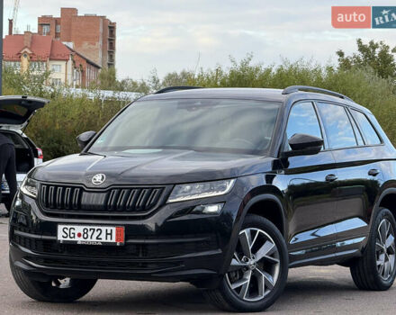 Черный Шкода Kodiaq, объемом двигателя 2 л и пробегом 160 тыс. км за 32499 $, фото 14 на Automoto.ua