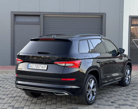 Черный Шкода Kodiaq, объемом двигателя 1.98 л и пробегом 55 тыс. км за 32999 $, фото 6 на Automoto.ua
