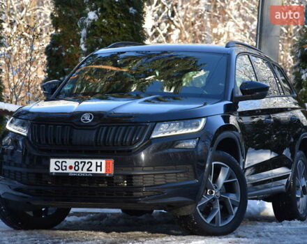 Чорний Шкода Kodiaq, об'ємом двигуна 2 л та пробігом 160 тис. км за 31999 $, фото 1 на Automoto.ua