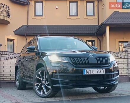 Черный Шкода Kodiaq, объемом двигателя 2 л и пробегом 137 тыс. км за 36950 $, фото 4 на Automoto.ua