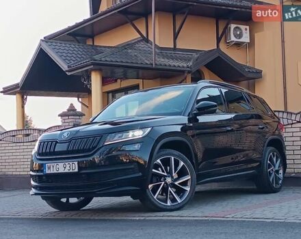 Черный Шкода Kodiaq, объемом двигателя 2 л и пробегом 137 тыс. км за 36950 $, фото 2 на Automoto.ua