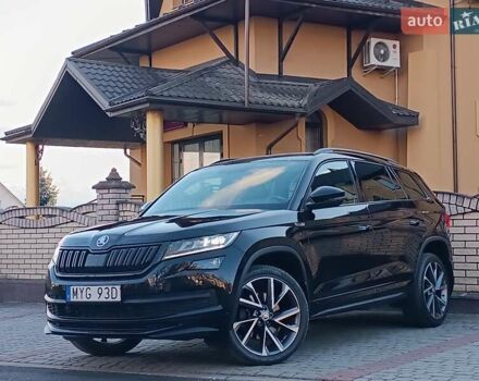Черный Шкода Kodiaq, объемом двигателя 2 л и пробегом 137 тыс. км за 36950 $, фото 3 на Automoto.ua