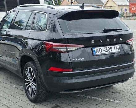Черный Шкода Kodiaq, объемом двигателя 1.97 л и пробегом 93 тыс. км за 33500 $, фото 6 на Automoto.ua