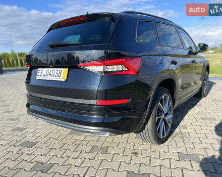 Черный Шкода Kodiaq, объемом двигателя 2 л и пробегом 190 тыс. км за 33999 $, фото 8 на Automoto.ua