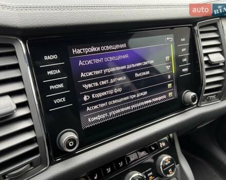 Чорний Шкода Kodiaq, об'ємом двигуна 1.97 л та пробігом 55 тис. км за 33900 $, фото 43 на Automoto.ua