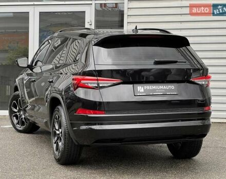 Черный Шкода Kodiaq, объемом двигателя 1.97 л и пробегом 55 тыс. км за 32900 $, фото 7 на Automoto.ua