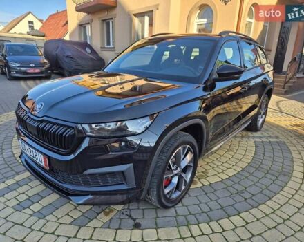 Черный Шкода Kodiaq, объемом двигателя 2 л и пробегом 225 тыс. км за 34900 $, фото 3 на Automoto.ua