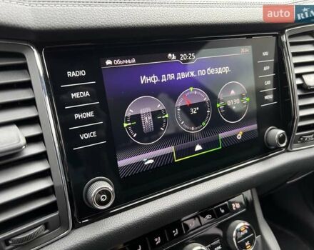 Черный Шкода Kodiaq, объемом двигателя 1.97 л и пробегом 55 тыс. км за 32900 $, фото 38 на Automoto.ua