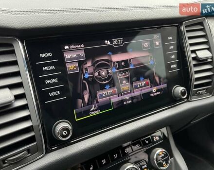 Чорний Шкода Kodiaq, об'ємом двигуна 1.97 л та пробігом 55 тис. км за 33900 $, фото 45 на Automoto.ua