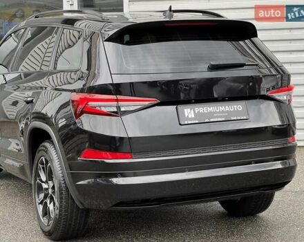 Черный Шкода Kodiaq, объемом двигателя 1.97 л и пробегом 55 тыс. км за 32900 $, фото 10 на Automoto.ua