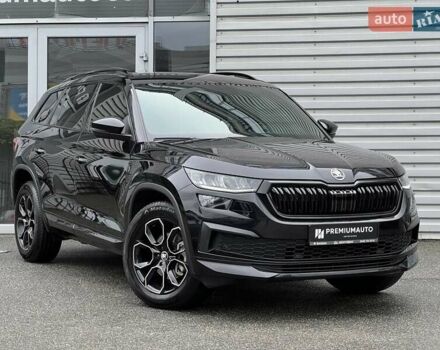 Черный Шкода Kodiaq, объемом двигателя 1.97 л и пробегом 55 тыс. км за 32900 $, фото 2 на Automoto.ua