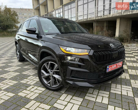 Черный Шкода Kodiaq, объемом двигателя 2 л и пробегом 150 тыс. км за 39500 $, фото 7 на Automoto.ua
