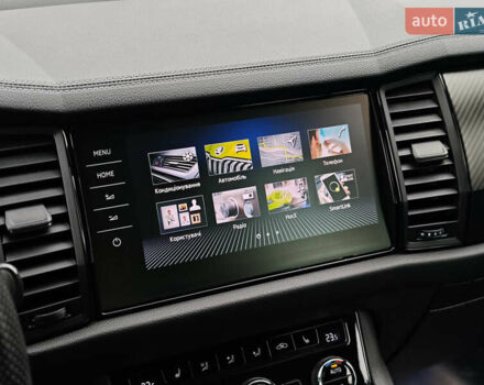 Черный Шкода Kodiaq, объемом двигателя 2 л и пробегом 146 тыс. км за 40181 $, фото 40 на Automoto.ua