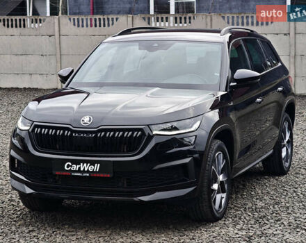 Черный Шкода Kodiaq, объемом двигателя 2 л и пробегом 146 тыс. км за 40181 $, фото 2 на Automoto.ua