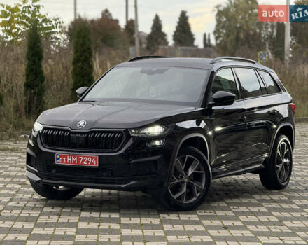 Черный Шкода Kodiaq, объемом двигателя 2 л и пробегом 150 тыс. км за 39500 $, фото 1 на Automoto.ua