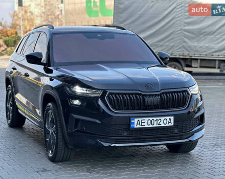Черный Шкода Kodiaq, объемом двигателя 1.98 л и пробегом 72 тыс. км за 39000 $, фото 2 на Automoto.ua