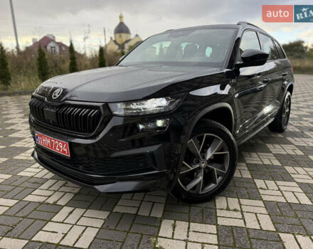 Черный Шкода Kodiaq, объемом двигателя 2 л и пробегом 150 тыс. км за 39500 $, фото 3 на Automoto.ua