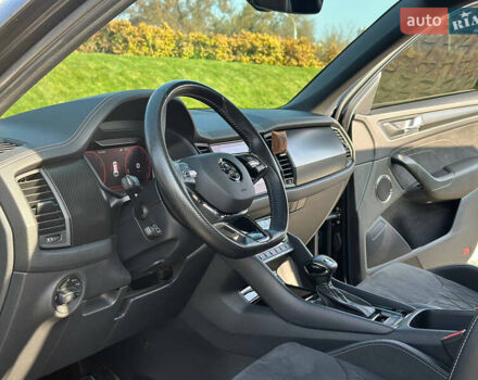 Черный Шкода Kodiaq, объемом двигателя 1.98 л и пробегом 72 тыс. км за 39000 $, фото 11 на Automoto.ua