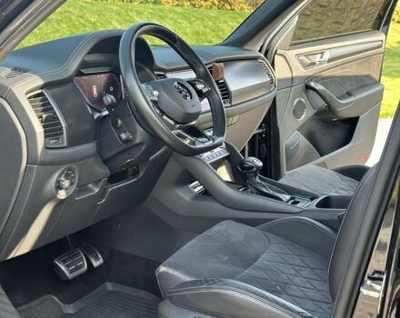 Черный Шкода Kodiaq, объемом двигателя 2 л и пробегом 72 тыс. км за 39000 $, фото 6 на Automoto.ua