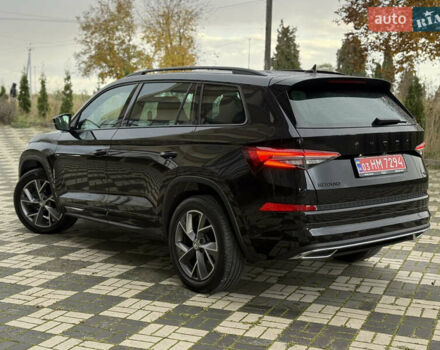 Черный Шкода Kodiaq, объемом двигателя 2 л и пробегом 150 тыс. км за 39500 $, фото 4 на Automoto.ua