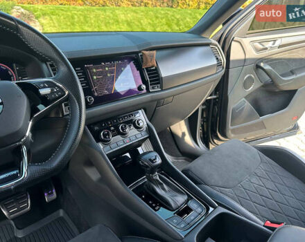 Черный Шкода Kodiaq, объемом двигателя 1.98 л и пробегом 72 тыс. км за 39000 $, фото 15 на Automoto.ua
