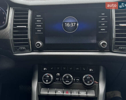 Черный Шкода Kodiaq, объемом двигателя 1.98 л и пробегом 54 тыс. км за 37600 $, фото 17 на Automoto.ua