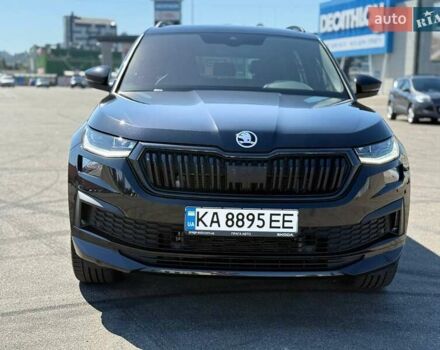 Черный Шкода Kodiaq, объемом двигателя 1.97 л и пробегом 78 тыс. км за 43500 $, фото 1 на Automoto.ua