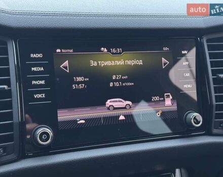 Чорний Шкода Kodiaq, об'ємом двигуна 1.97 л та пробігом 58 тис. км за 41900 $, фото 55 на Automoto.ua