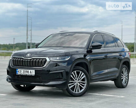 Черный Шкода Kodiaq, объемом двигателя 1.97 л и пробегом 10 тыс. км за 47500 $, фото 1 на Automoto.ua