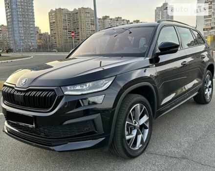 Черный Шкода Kodiaq, объемом двигателя 2 л и пробегом 40 тыс. км за 44555 $, фото 11 на Automoto.ua