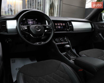 Черный Шкода Kodiaq, объемом двигателя 1.97 л и пробегом 50 тыс. км за 36899 $, фото 113 на Automoto.ua