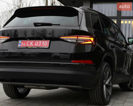 Черный Шкода Kodiaq, объемом двигателя 1.97 л и пробегом 50 тыс. км за 36899 $, фото 5 на Automoto.ua