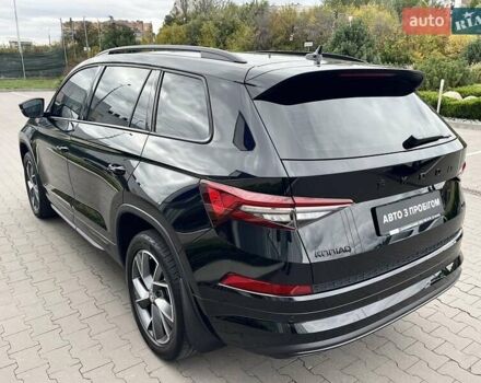 Черный Шкода Kodiaq, объемом двигателя 1.97 л и пробегом 22 тыс. км за 45500 $, фото 7 на Automoto.ua