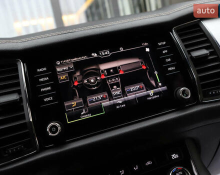 Черный Шкода Kodiaq, объемом двигателя 1.97 л и пробегом 50 тыс. км за 36899 $, фото 92 на Automoto.ua
