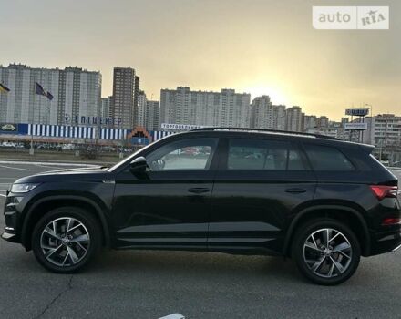 Черный Шкода Kodiaq, объемом двигателя 2 л и пробегом 40 тыс. км за 44555 $, фото 10 на Automoto.ua