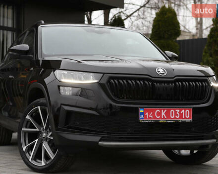 Черный Шкода Kodiaq, объемом двигателя 1.97 л и пробегом 50 тыс. км за 36899 $, фото 1 на Automoto.ua