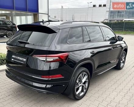 Черный Шкода Kodiaq, объемом двигателя 1.97 л и пробегом 22 тыс. км за 45500 $, фото 5 на Automoto.ua