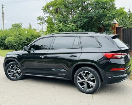 Черный Шкода Kodiaq, объемом двигателя 2 л и пробегом 32 тыс. км за 40500 $, фото 2 на Automoto.ua