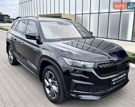 Черный Шкода Kodiaq, объемом двигателя 1.97 л и пробегом 22 тыс. км за 45500 $, фото 2 на Automoto.ua